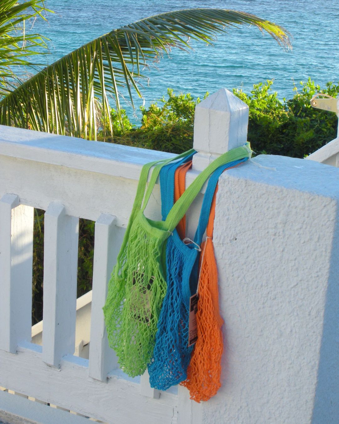 Natural Cotton Long Handle String Bag | Variety Sets.