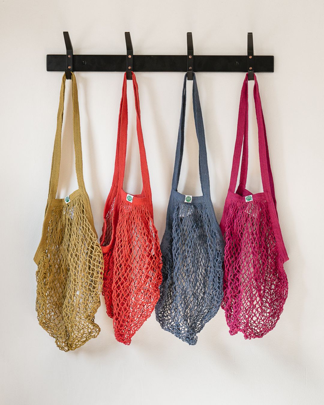 Natural Cotton Long Handle String Bag | Variety Sets.