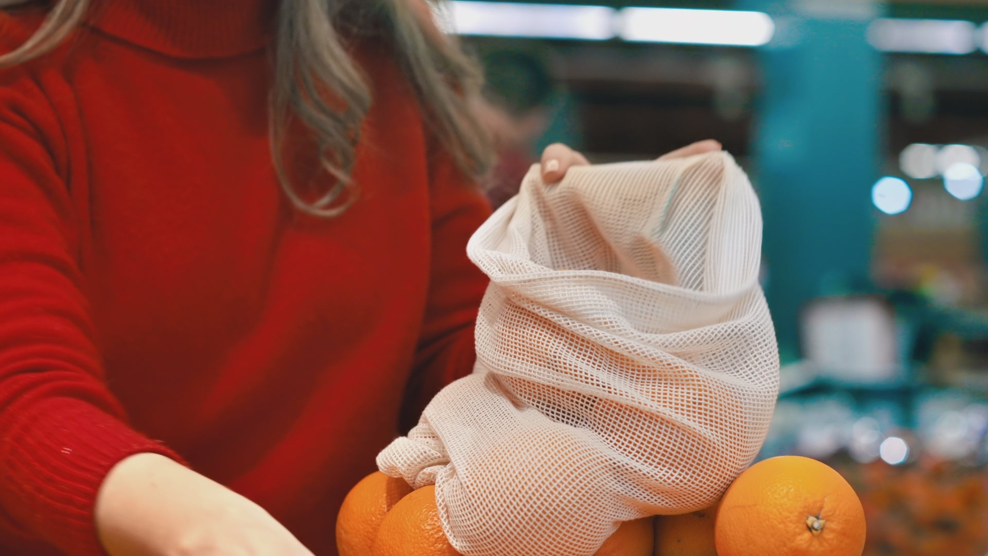 Organic Mesh Sack - Large