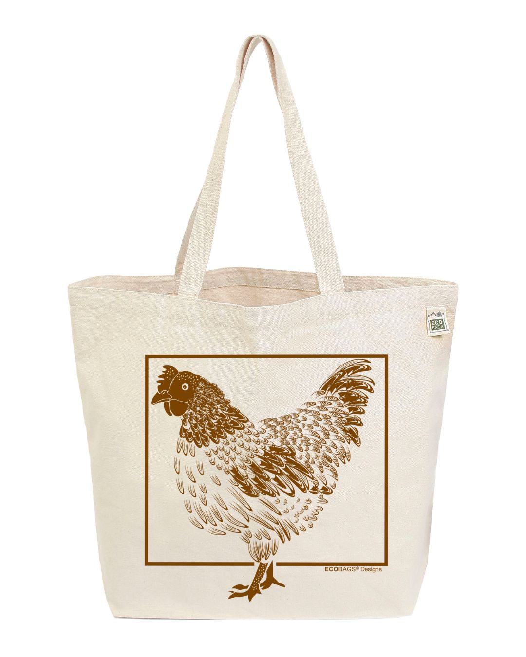 Chicken Recycled Cotton Tote