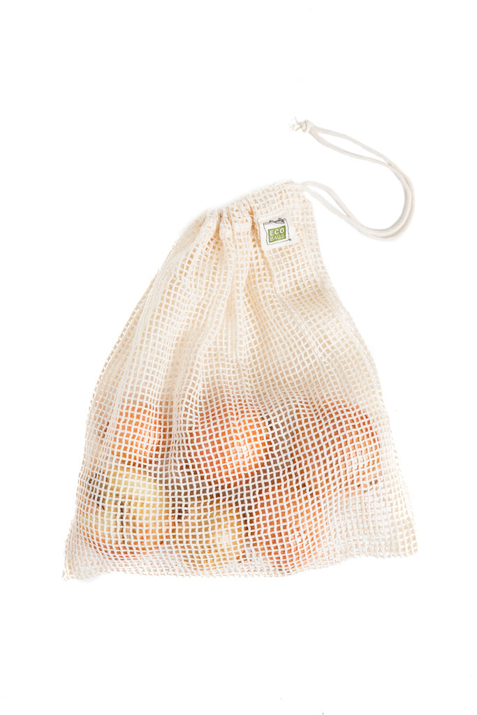 Packaged Organic Mesh Drawstring - Large