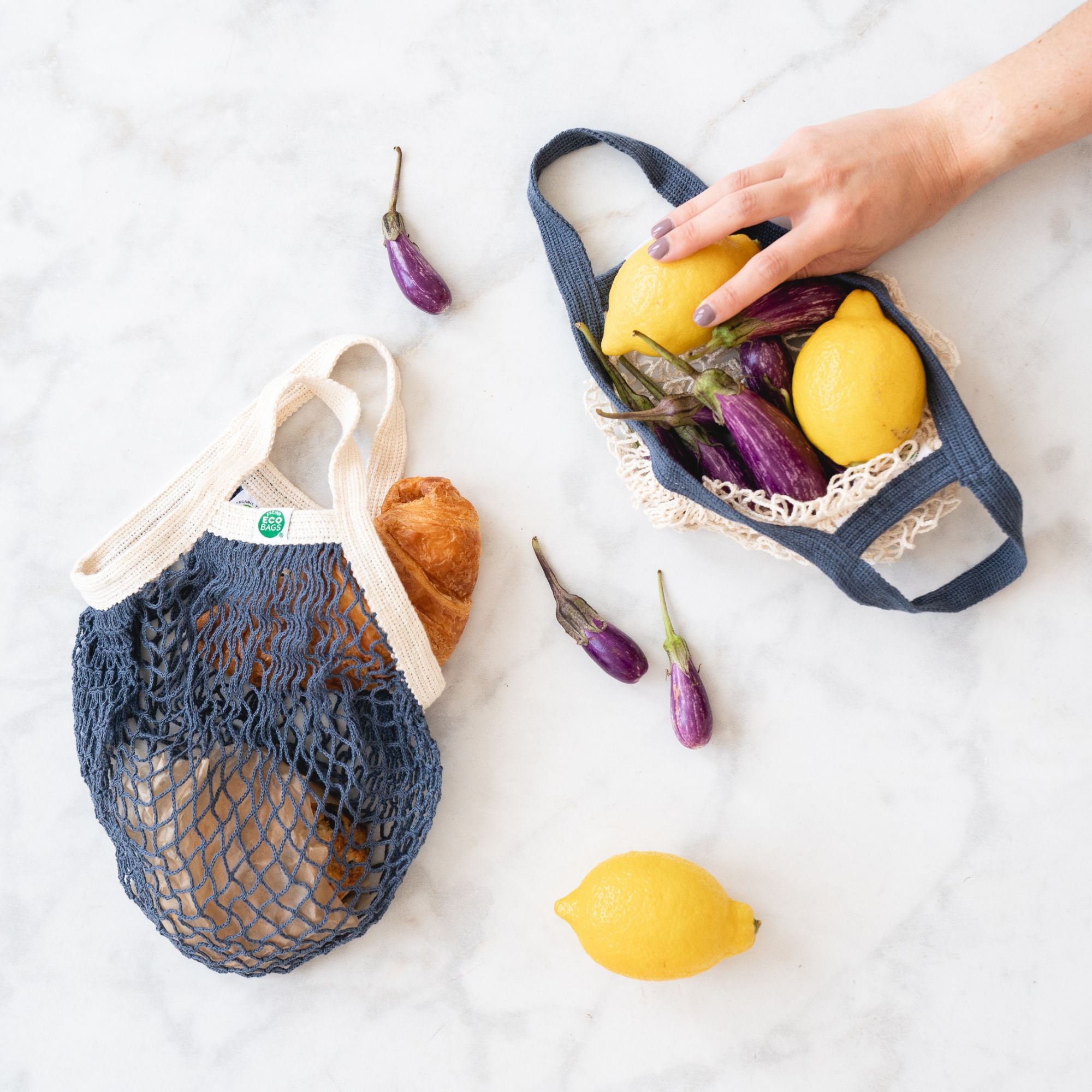 Organic Cotton Mini String Bag