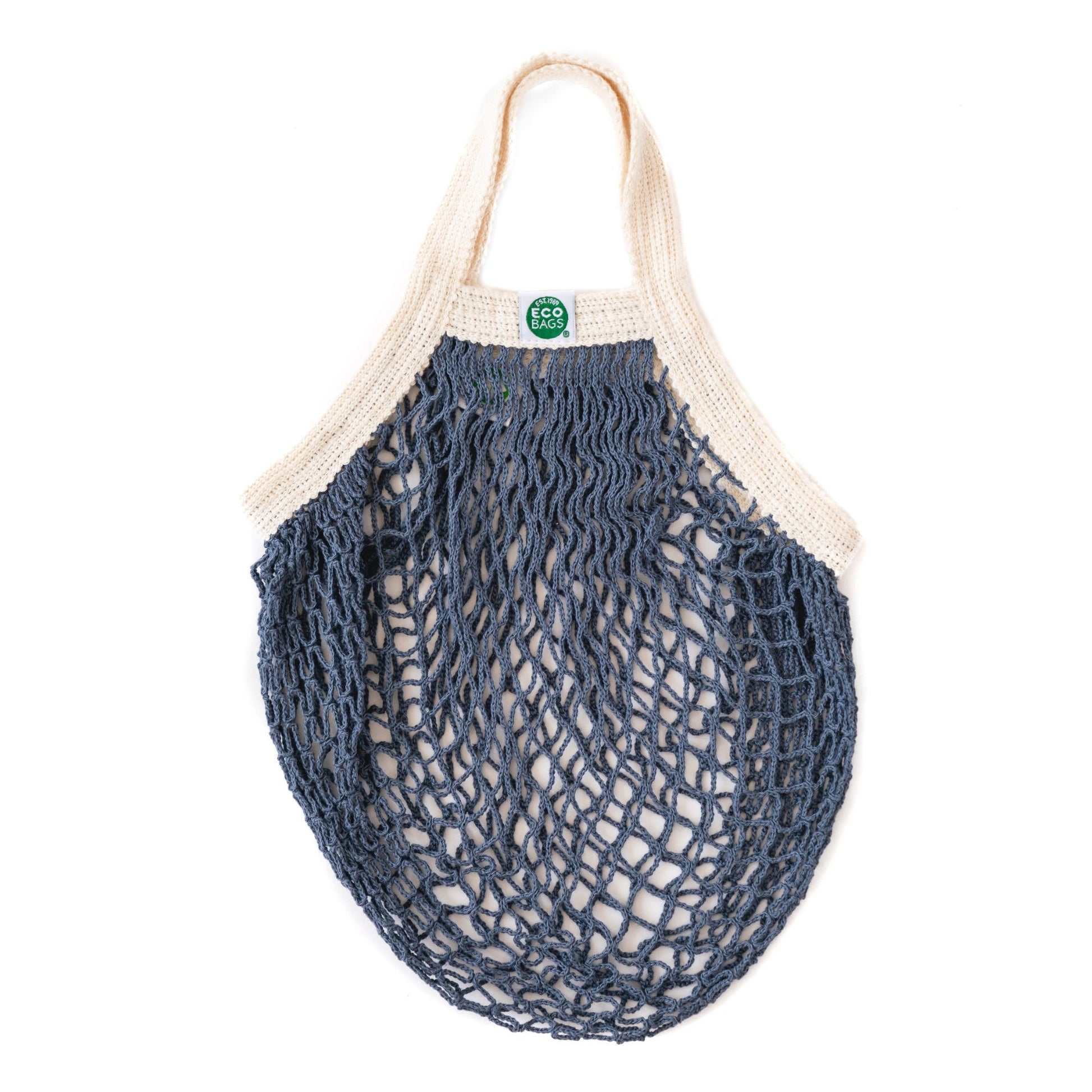 Blue and natural ECOBAGS Mini String Bag