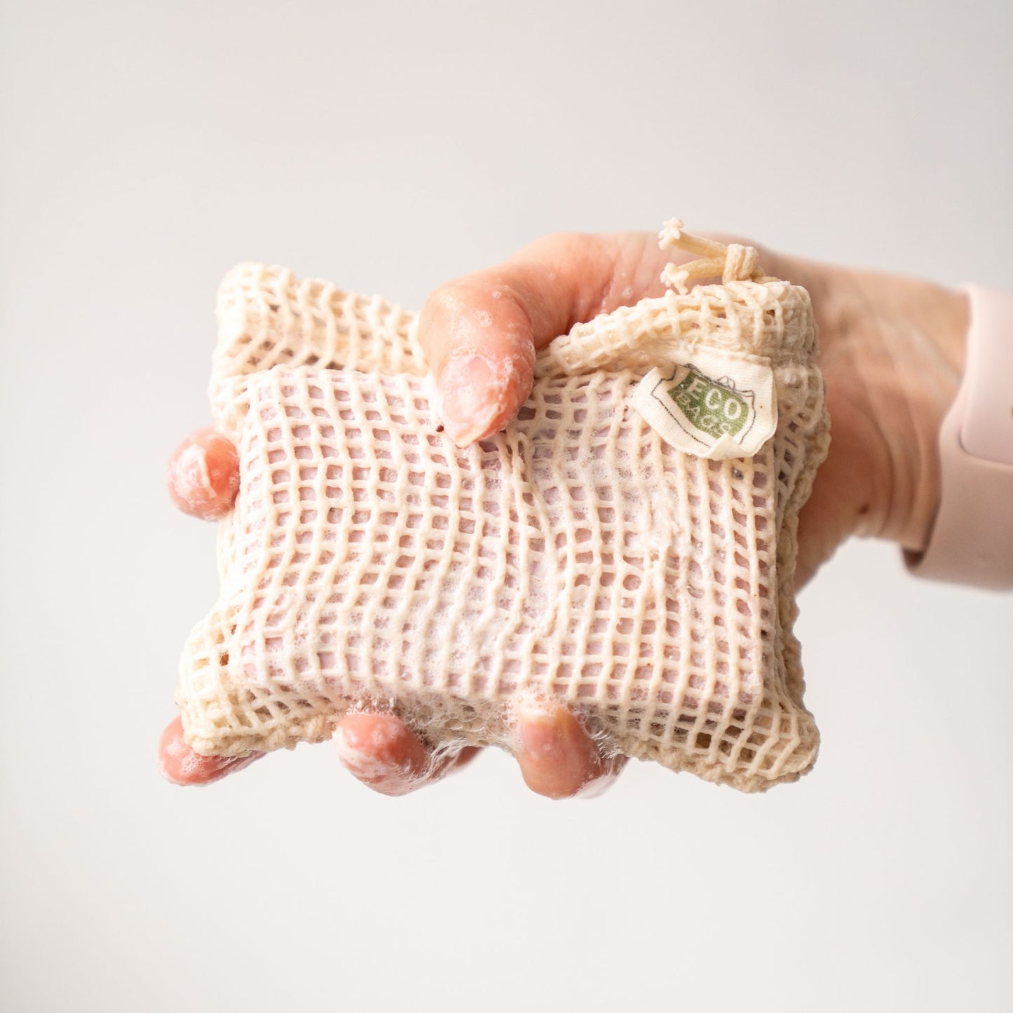 Soap Saver Bag.