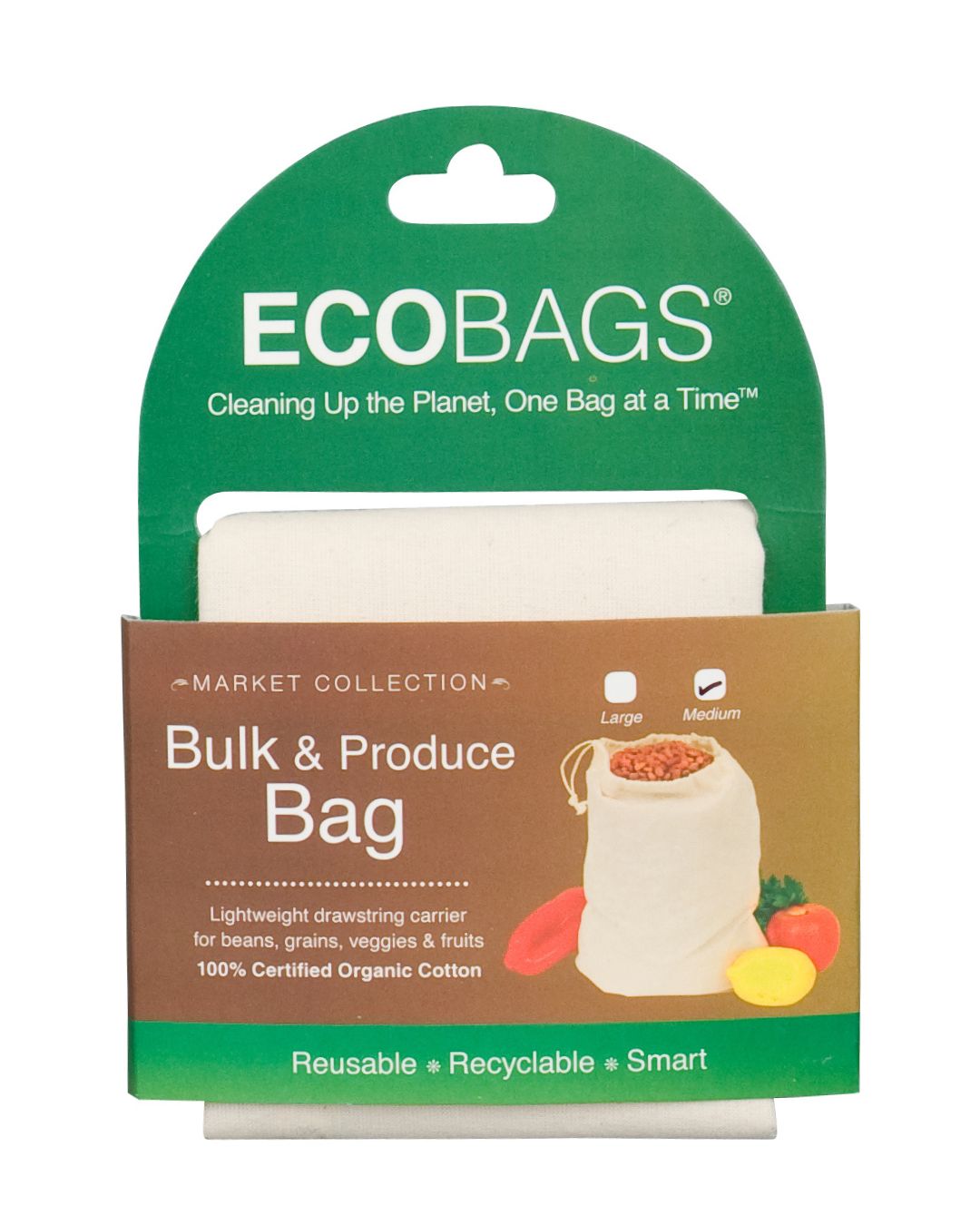 Organic Cotton Produce Bag | Medium | Retired Packaging.