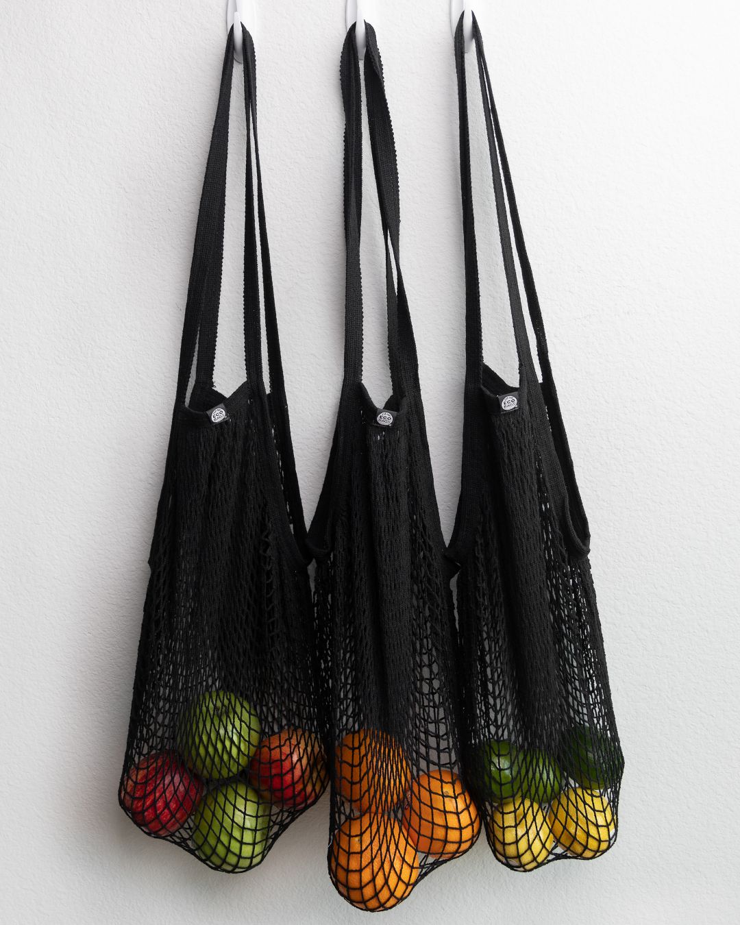 Natural Cotton Long Handle String Bag | Retired Packaging.