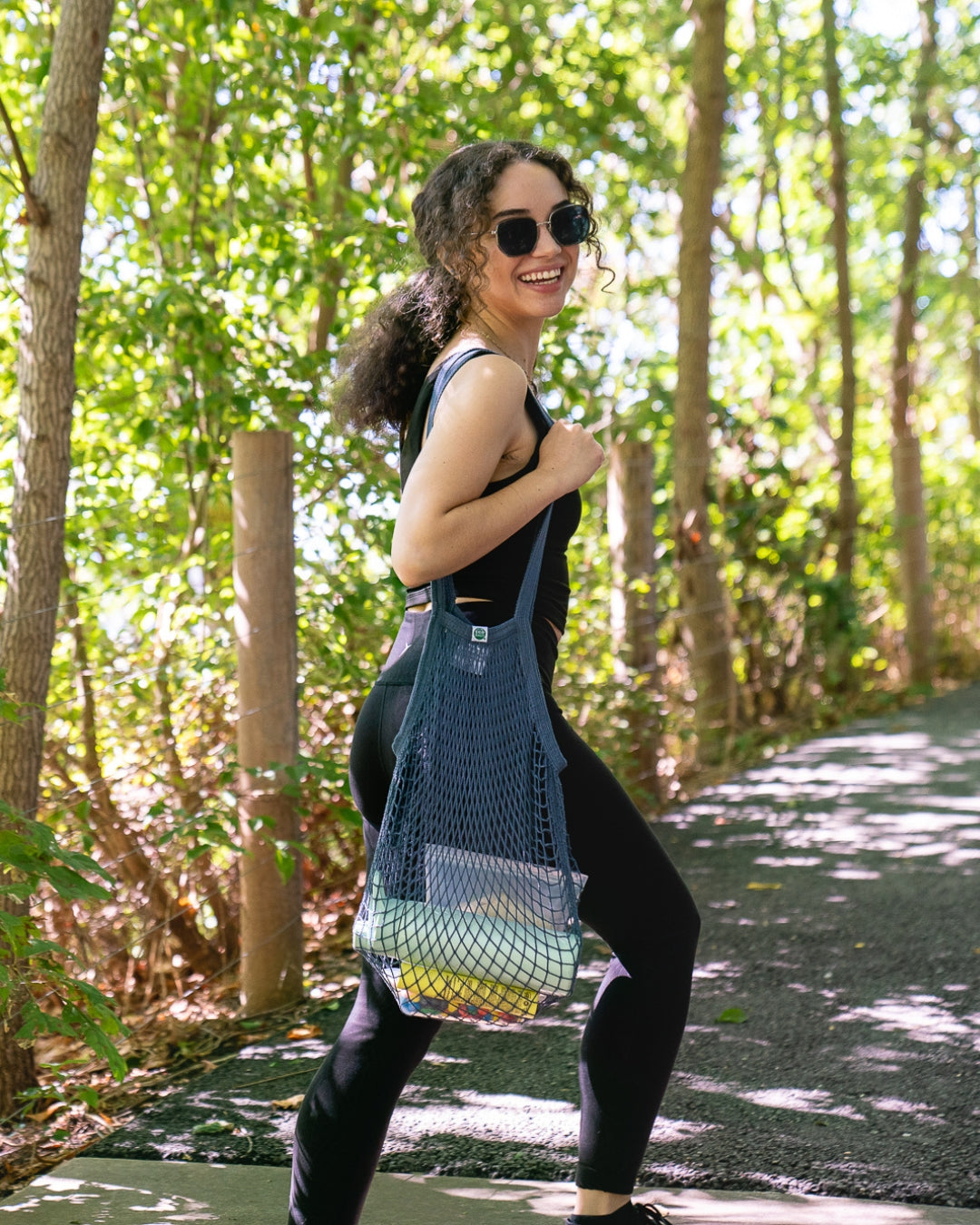 Natural Cotton Long Handle String Bag | Variety Sets.